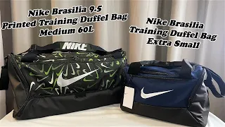 Nike Brasilia 9.5 Training Duffel Bag (Medium & Extra Small) Unboxing