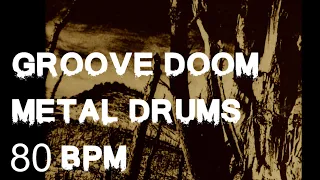 Heavy Groove Drum Track 80 bpm Doom / Stoner / Sludge Metal