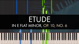 Frédéric Chopin - Etude in E flat Minor, Op. 10, No. 6