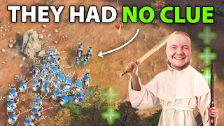 2v2 MASS Warrior Monks ONLY With CoreW in AOE4