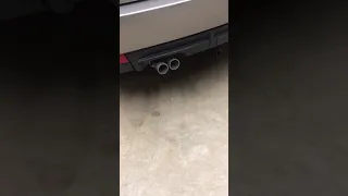 2007 BMW X3 Resonator and Muffler Delete with Dual Tips