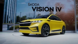 ŠKODA VISION iV konceptbil