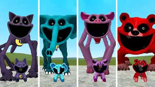 EVOLUTION OF EVERY SMILING CRITTERS GIANT FORM IN POPPY PLAYTIME CHAPTER 3 In Garry's Mod!