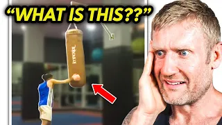 Olympic Boxer Reacts to TikTok Boxing Training Videos