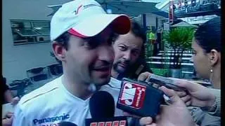Timo Glock 2008 Brazilian GP post-race interview