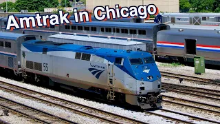 Every Amtrak Train in Chicago