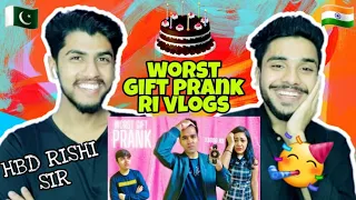 PAKISTANI REACT TO | WORST BIRTHDAY GIFTS PRANK ON MY BROTHER & SISTER | Hashmi ReactionS