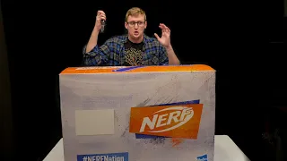 NERF NATION CAREPACKAGE UNBOXING | AWWWW YEAHHHHH!