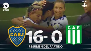 Resumen de Boca Juniors vs Excursionistas (16-0) | Fecha 16 - Fútbol Femenino AFA