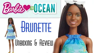 👑 Edmond's Collectible World 🌎:  Barbie Loves ❤️'s The Ocean 🌊 Unboxing & Review Brunette Doll ♻️