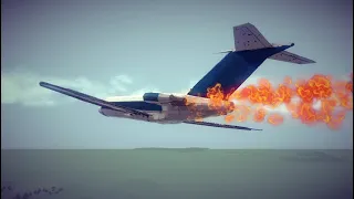 Plane accident recreation #2│Besiege