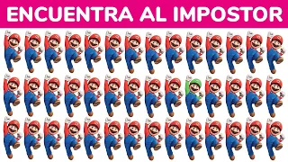 ENCUENTRA EL IMPOSTOR DE MARIO BROS LA PELICULA  🍄 👁️  | ENCUENTRA EN MENOS DE 10 SEGUNDOS