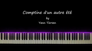 Yann Tiersen: Comptine d'un autre été - Amelie (piano)