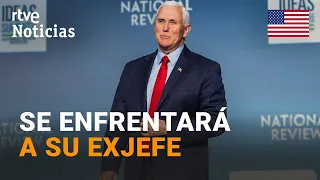 MIKE PENCE: Se PRESENTARÁ a las PRIMARIAS REPUBLICANAS contra TRUMP y DESANTIS | RTVE Noticias