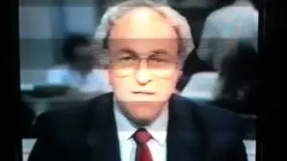 Crash of 1987 - Live news reports of Stock Market Crash