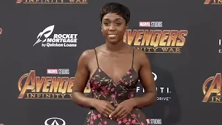 Lashana Lynch “Avengers: Infinity War” World Premiere Purple Carpet