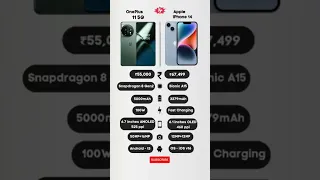 OnePlus 11 5G vs Apple iPhone 14 DetailedComparison