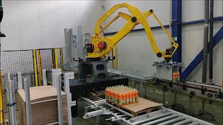 PET Bottle Robotic Palletizer