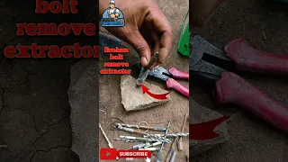 Broken bolt remove extractor #shots #tools #tips&tricks