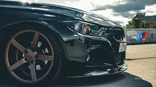 ТРЁШКАBOOK #5 ВЫХЛОП И ПЕРЕДНИЙ СПЛИТТЕР НА BMW F30 И НАВОДИМ БЛЕСК С ПОМОЩЬЮ PAINT GLOSS ОТ P&S