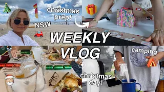 WEEKLY VLOG | CHRISTMAS DAY IN AUS | PRESENTS 🎁 CAMPING | NSW | FRIENDS & FAMILY 🤍 Conagh Kathleen