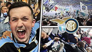 INCREDIBLE SCENES, ATMOSPHERE & KICKS OFF!! LAZIO 3-1 INTER MILAN - *THE LUCKY CHARM*