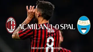 Highlights | AC Milan 1-0 SPAL | Matchday 10 Serie A TIM 2019/20