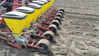 Сівба сої сівалкою СУ-8 з міжряддям 43 см, 13.05.21