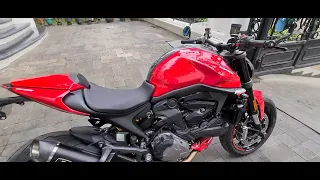 Ducati Monster 937 Arrow Single Carbon Black