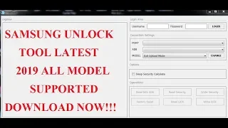 Samtool samsung unlock without root 2019 all model 100% tested Free