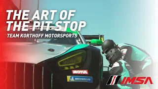 The Art of the Pit Stop | Mercedes-AMG GT3 Evo | Team Korthoff Motorsports | IMSA Racing | GTD