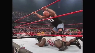 Goldberg saves Stone Cold_RAW,Nov 3,2003