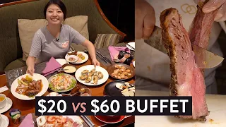 $20 VS $60 BUFFET in Manila, PHILIPPINES 🤯! All You Can Eat SPIRAL & VIKINGS Buffet Review