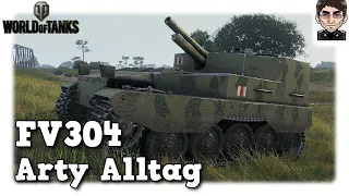 World of Tanks - FV304 - Arty Alltag auf Tier 6