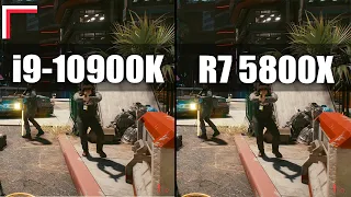 Intel Core i9-10900K(10900KF) vs AMD Ryzen 7 5800X — Test in 10 Games! [1080p, 1440p, 4K]