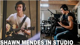 Shawn Mendes In Studio