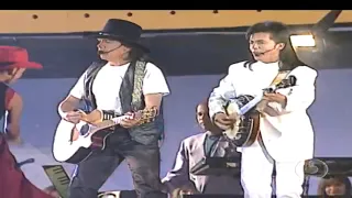 Amigos 1995 - Chitãozinho e Xororó cantam "Bailão de Peão"