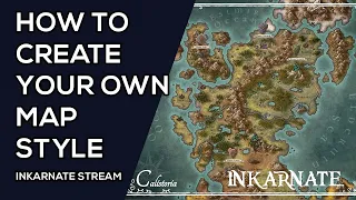 How to Create Your Own Map Style | Inkarnate Stream