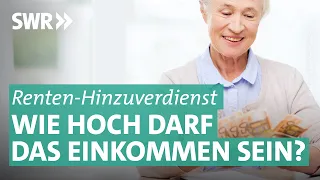 Hinzuverdienst – wie Rentner profitieren können und welche Grenzen gelten | Marktcheck SWR