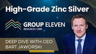 Group Eleven Resources (ZNG) CEO Bart Jaworski: High-Grade Zinc Silver Advanced Stage Exploration