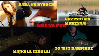 TO JEST KARPIARZ! MAJKELA SZKOŁA, GRZESIO MA MURZYNA! DISS NA PZW #Amur #Fishing #carpfishing #Karp