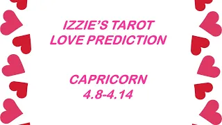 Capricorn Love Prediction-4.8-4.14 -YOU Changed--MARRY Me Or It's OVER-AN ULTIMATUM!-PT2