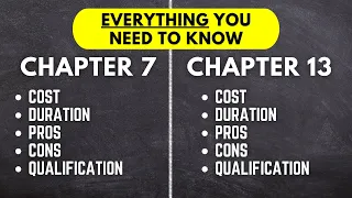 Chapter 7 vs Chapter 13 Bankruptcy: 6 Crucial Things to Know