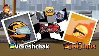 @Vereshchak vs. [PR]linus #2 😮‍💨🏍️ Hill Climb Racing 2 Battle