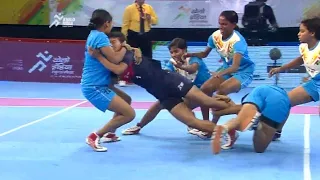 Maharashtra v Kerala Girl's Kabaddi Match Full Highlights | Khelo India School Games 2018 Highlights