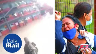 Ecuador prison riots: Police bodycam footage shows troops enter prison