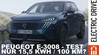 Peugeot E-3008 Test Review Verbrauch Kritik | Electric Drive Check