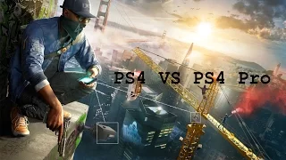 Watch Dog 2 Ps4 vs Ps4 Pro Graphics Comparision..!