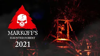 VLOG: Markoff's Haunted Forest 2021 | OUR FAVORITE HAUNT | Dickerson, Maryland #markoffs