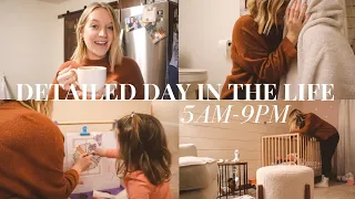 DETAILED DAY AS A STAY AT HOME MOM // my average 5am-9pm